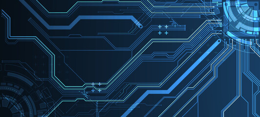 Abstract background on technological and scientific topics. CPU concept. Vector format.