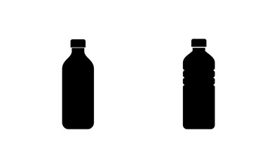 Bottle icon vector. bottle sign and symbol