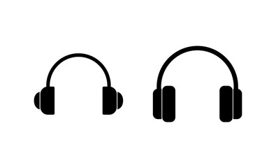 Headphone icon vector. Headvector sign and symbol