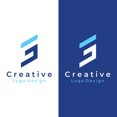 Abstract logo design initial letter G. Minimalist, creative and modern logotype symbol isolated from the background. Can be used for identity and branding.