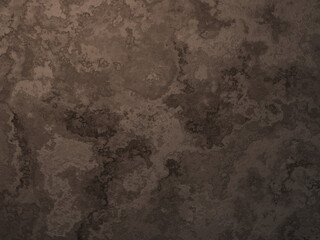 Fototapeta na wymiar Brown soil wall background. Highly weathered rock surface texture.