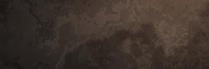 Brown soil wall background. Highly weathered rock surface texture.