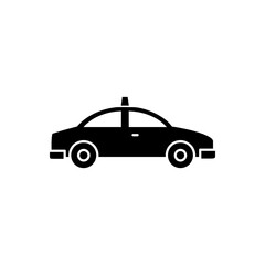 taxi icon vector illustration logo template for many purpose. Isolated on white background.