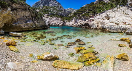 Sugiton , Marseille , France - Calanques de Sugiton