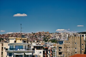 Blick auf die Stadt Thessaloniki in Griechenland 
