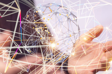 internet net and data digital concept.