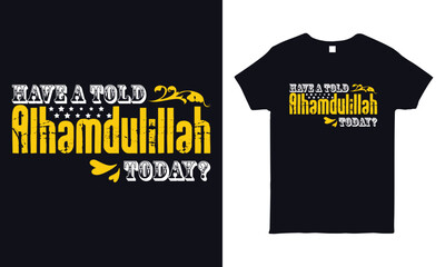 Simple Islamic T shirt Design
