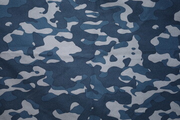 blue grey micro fiber camouflage cloth textile 