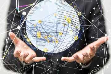 the 3d Global Network Of People.