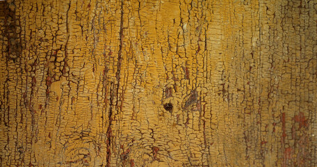 Old desks from old wooden barn's door. Colorful background