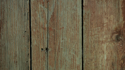 Old desks from old wooden barn's door. Colorful background