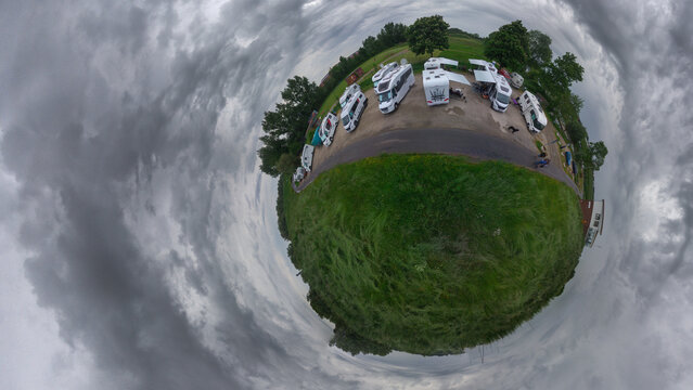 Wohnmobil- Stellplatz in Jork an der Elbe