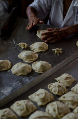 dough on the table