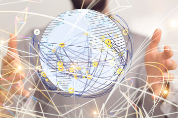 the 3d Global Network Of People.