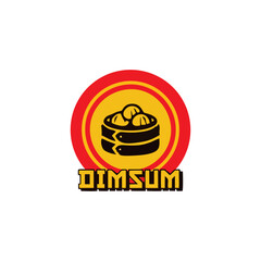 dimsum logo and fries