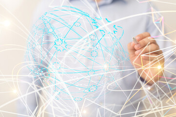 the 3d Global Network Of People.