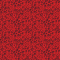 Abstract modern leopard seamless pattern. Animals trendy background. Color decorative vector stock illustration for print, card, postcard, fabric, textile. Modern ornament of stylized skin