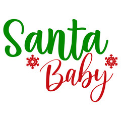 Fototapeta premium Santa Baby