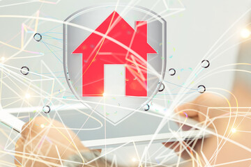 Smart home: Smarthome house automation icon