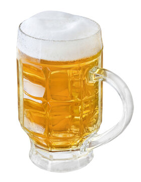 1 Glas Bier   Hintergrund transparent