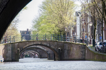 I ponti di Amsterdam - obrazy, fototapety, plakaty