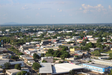 aerial view of Boa Vista, Brazil
