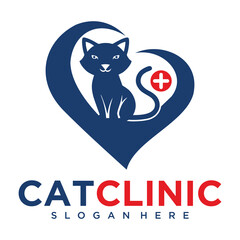 Cat Clinic Logo Design