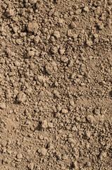 The texture of fertile soil. Copy space