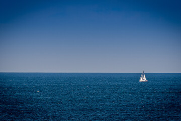 sailboat on the sea