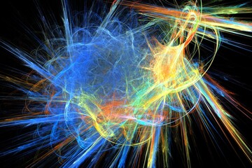 fractal burst background