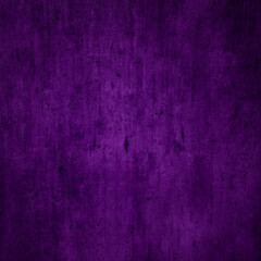 purple beautiful stain grungy cement wall background with dark rusty textured. grunge rough violet concrete wall texture backdrop. dirty and weathered wall.