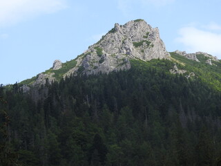 Obraz premium Mountains Tatry in Zakopane, Poland