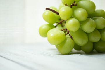 新鮮なシャインマスカット