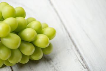 新鮮なシャインマスカット