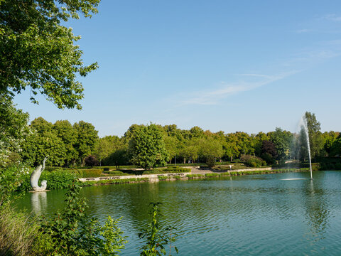 Der Aasee von Bocholt