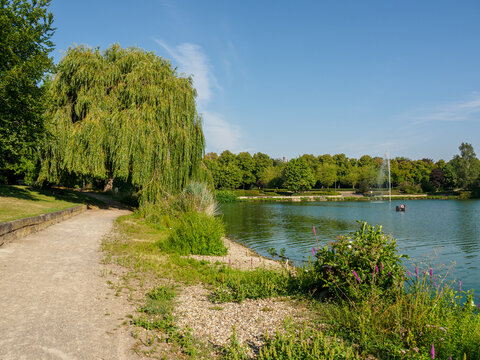 Der Aasee von Bocholt