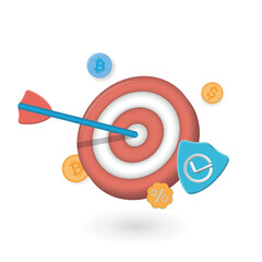 SEO Optimization, web analytics and seo marketing social media concept. 3d vector