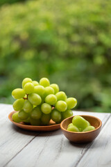 新鮮なシャインマスカット