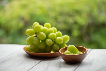 新鮮なマスカット
