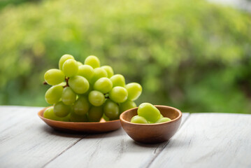 新鮮なマスカット
