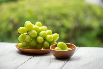 新鮮なマスカット
