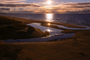 Obraz premium Saulkrasti beach, Latvia