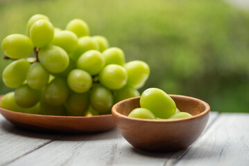 新鮮なマスカット
