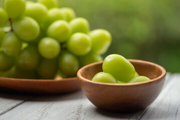 新鮮なマスカット
