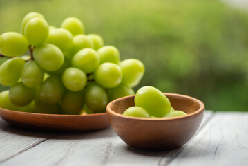 新鮮なマスカット
