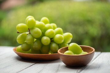 新鮮なマスカット
