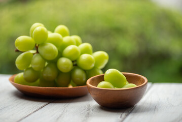 新鮮なマスカット
