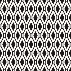 Vector Geometric Abstract Seamless Monochrome Pattern Texture Repeating Background