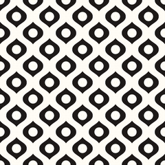 Vector Geometric Abstract Seamless Monochrome Pattern Texture Repeating Background