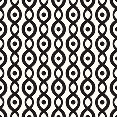 Vector Geometric Abstract Seamless Monochrome Pattern Texture Repeating Background